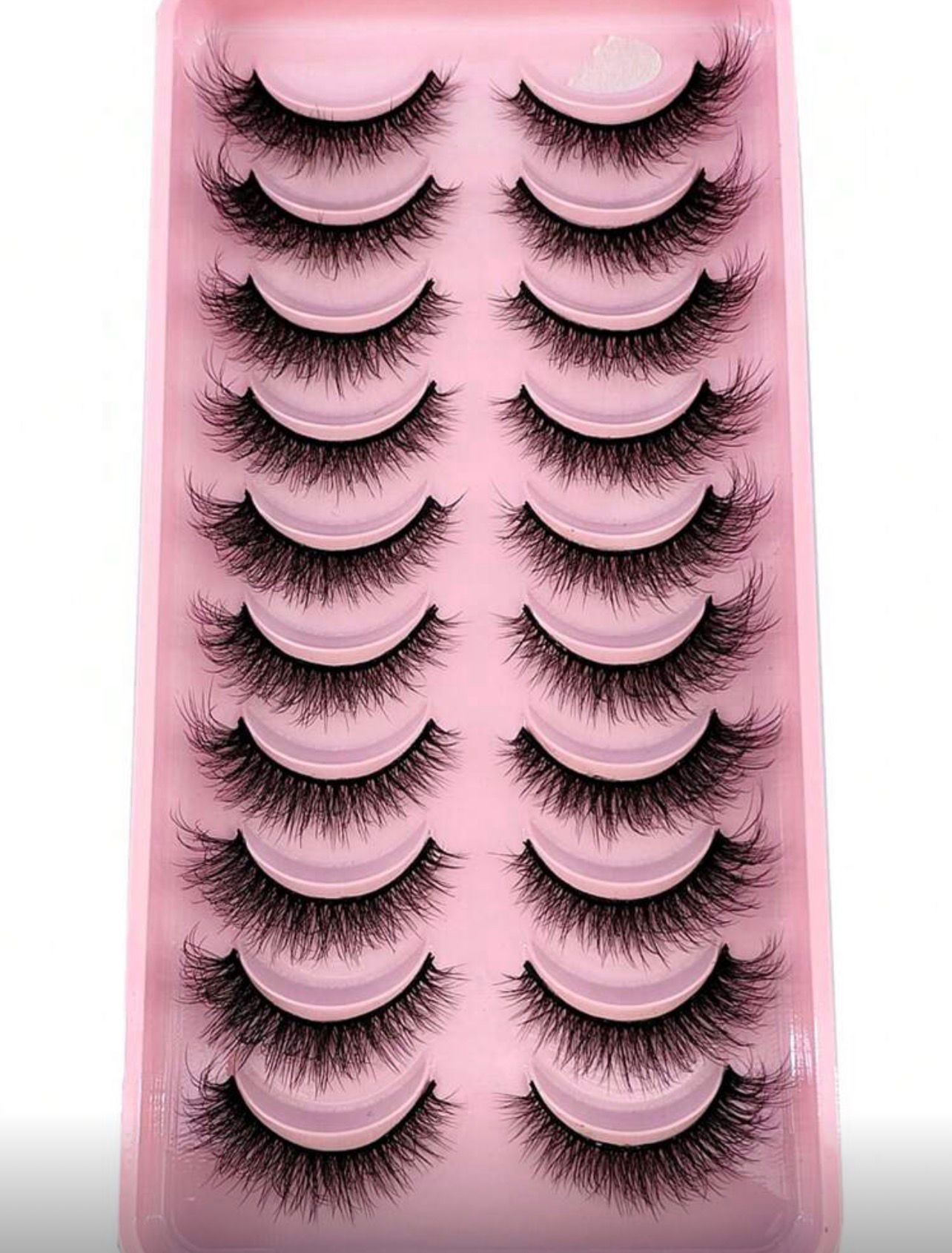 رموش روسية 10 أزواج – 3D فخمة كثيفة وطويلة  Y1072