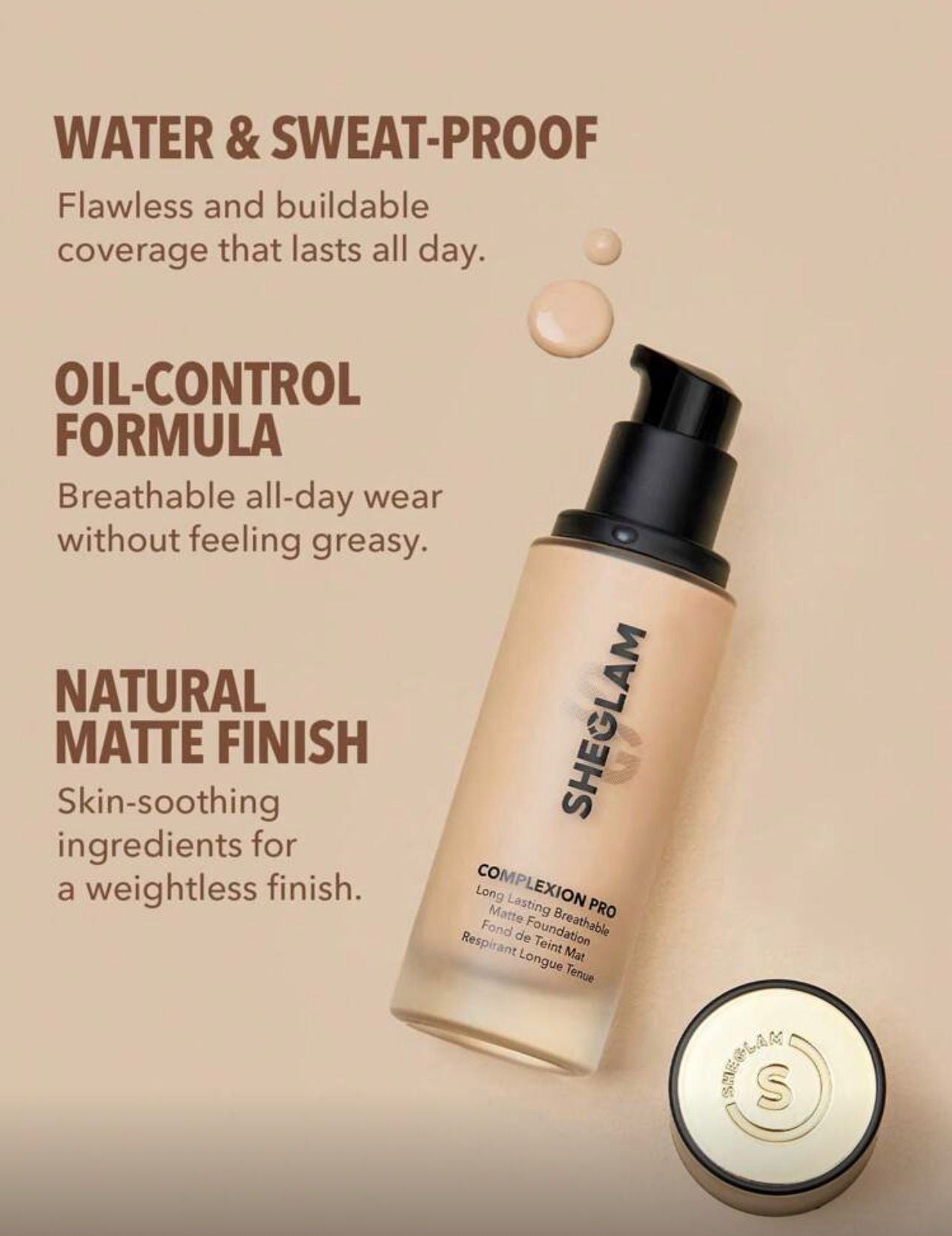 كريم أساس مرطب بلمسة نديّة وتغطية طبيعية خالية من العيوب من شيقلام  FAIR