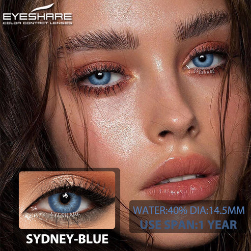 عدسات أي شير - جمال بلا حدود   Sydney Blue NO 57