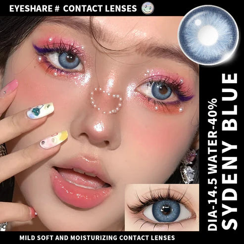 عدسات أي شير - جمال بلا حدود   Sydney Blue NO 57