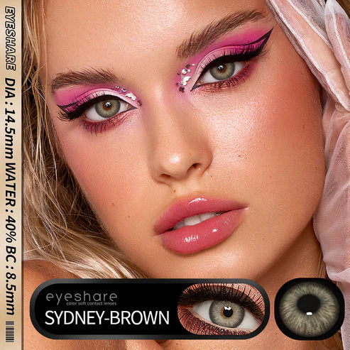 عدسات أي شير - جمال بلا حدود   Sydney Brown NO 58