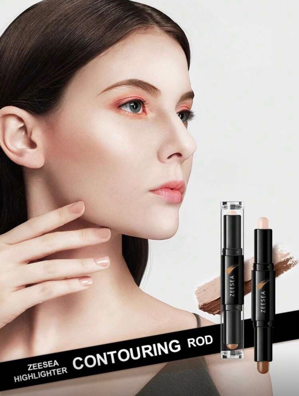 عصا كونتور وإضاءة 2 في 1 – ZEESEA  لتحديد الملامح وتفتيح البشرة لإطلالة متناسقة fair skin 01