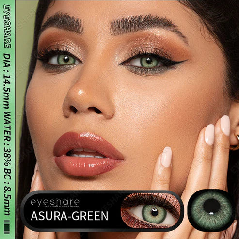 عدسات أي شير - جمال بلا حدود Asura green 61