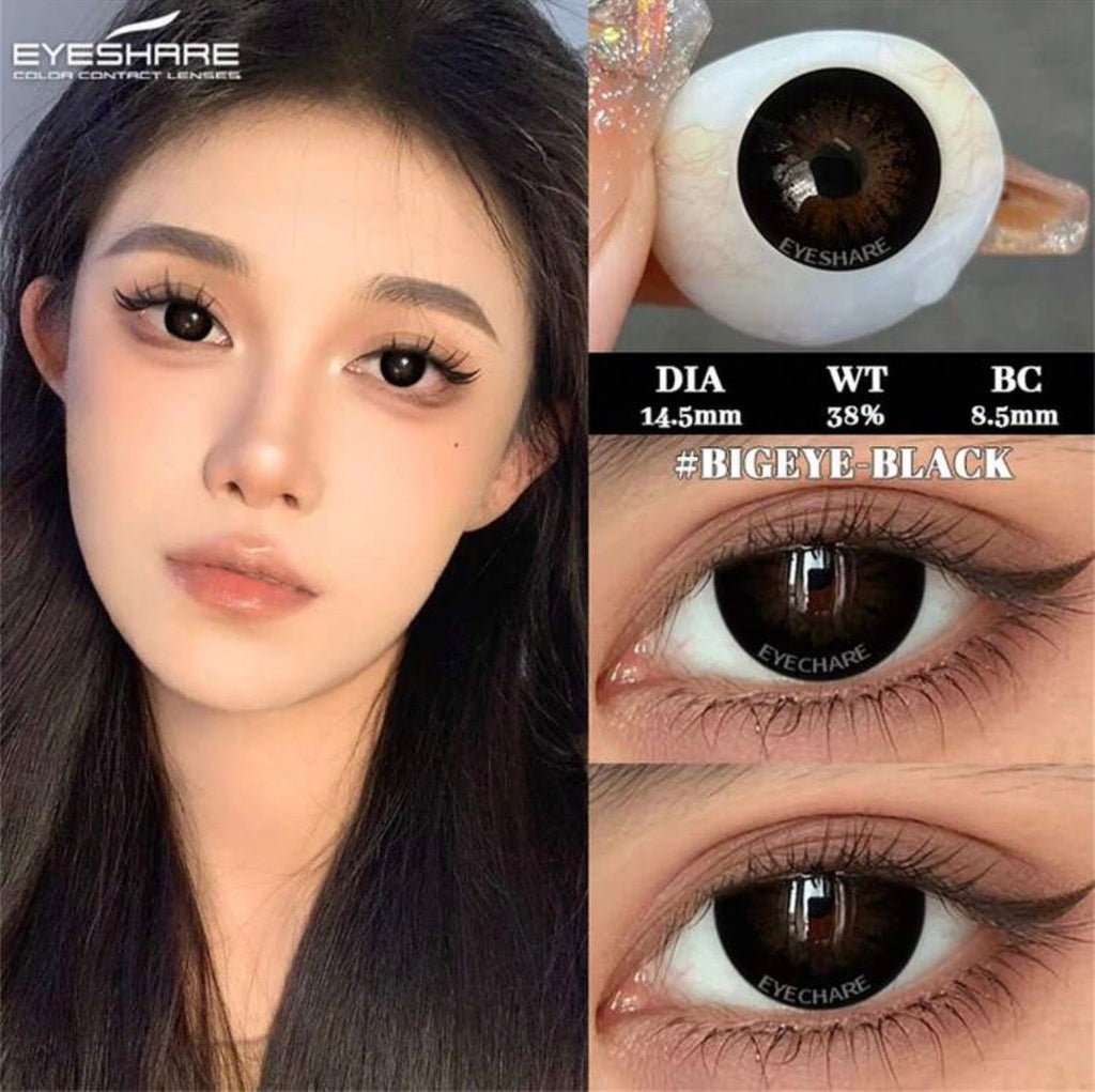 عدسات أي شير - جمال بلا حدود  Bigeye black 62