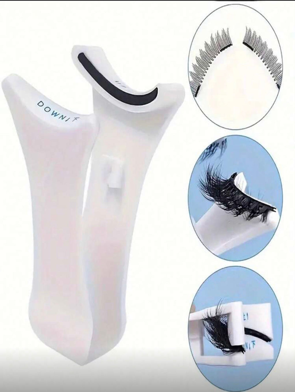 أداة تثبيت الرموش المغناطيسية – أداة تطبيق الرموش الصناعية بسهولة وبدون فوضى