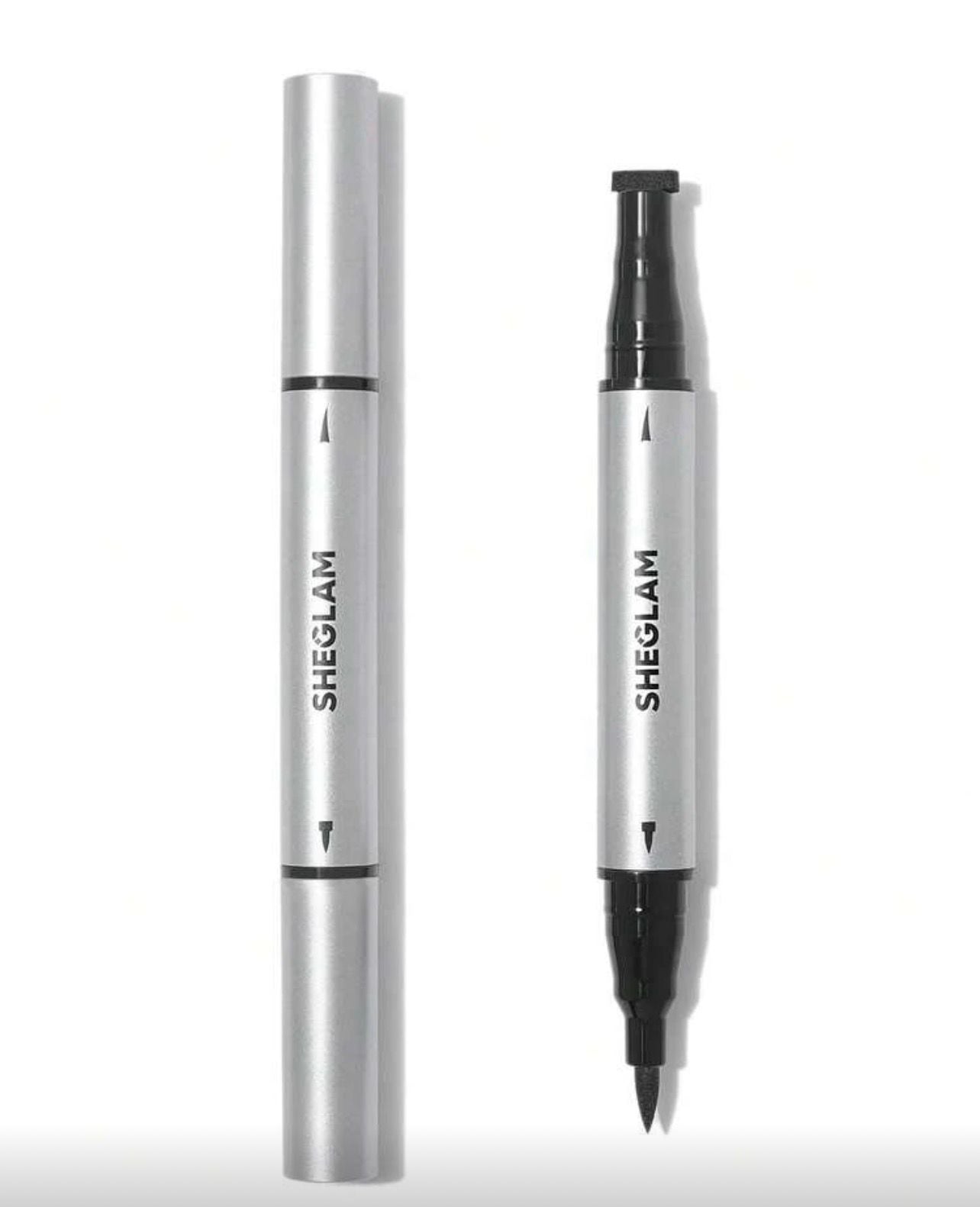 كحل SHEGLAM Wing It السائل 2 في 1 – أسود، مقاوم للماء والتلطخ