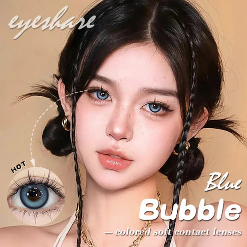 عدسات أي شير - جمال بلا حدود   BUBBLE0 BLUE 42