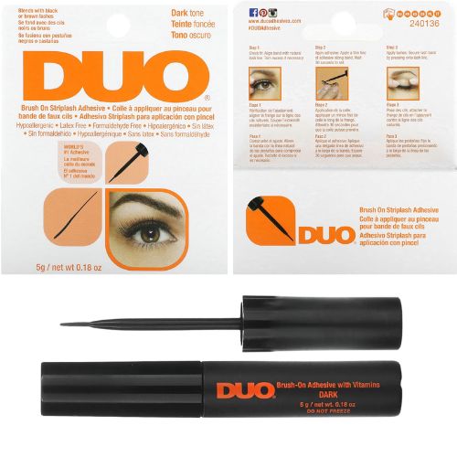 لاصق رموش ديو داكن – أصلي 100% (5 جم) لمظهر أكثر كثافة وثبات يدوم طوال اليوم code no DU205