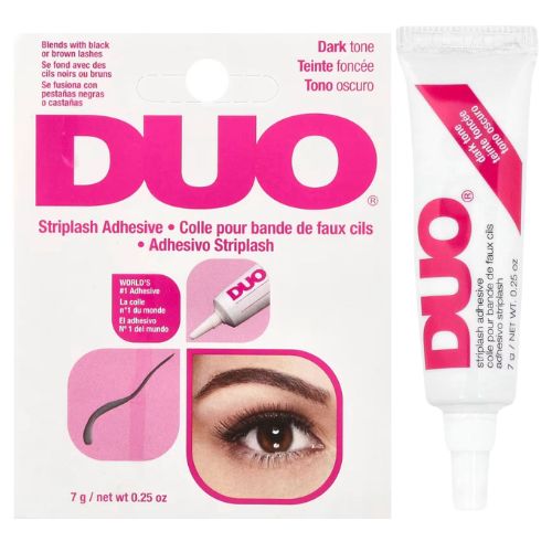 لاصق رموش ديو داكن – أصلي 100% (7 جم) يتماشى مع الرموش السوداء والبنية DU206