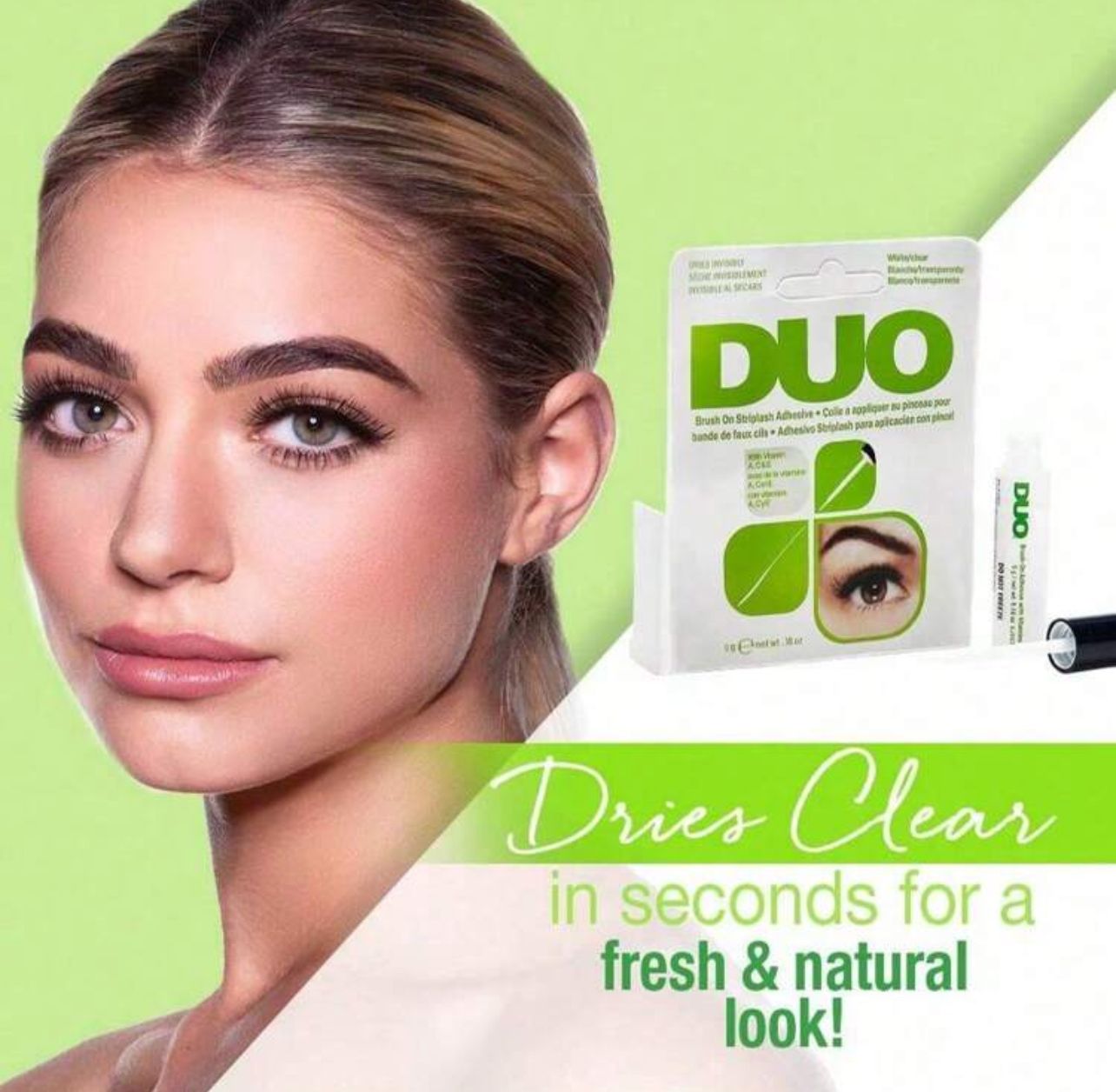 صمغ ديوشفاف لتثبيت الرموش-الاخضر y1001 5 g