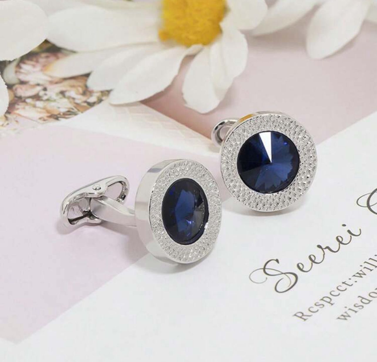 زر أكمام رجالي أنيق للثوب أو القميص – تصميم فاخر ومميز CLBL 225