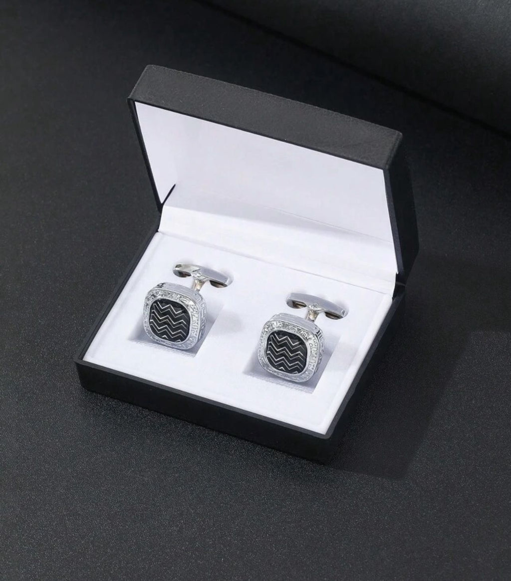 زر أكمام رجالي أنيق للثوب أو القميص – تصميم فاخر ومميز CLSB 328