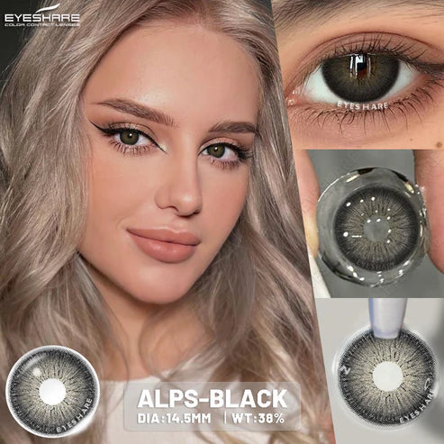 عدسات أي شير - جمال بلا حدود   Alps black no 40