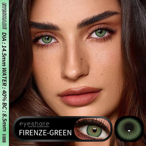 عدسات أي شير - جمال بلا حدود  FIRENZE GREEN 43