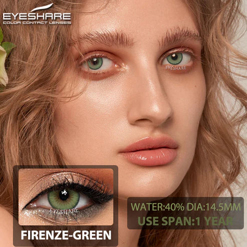 عدسات أي شير - جمال بلا حدود  FIRENZE GREEN 43