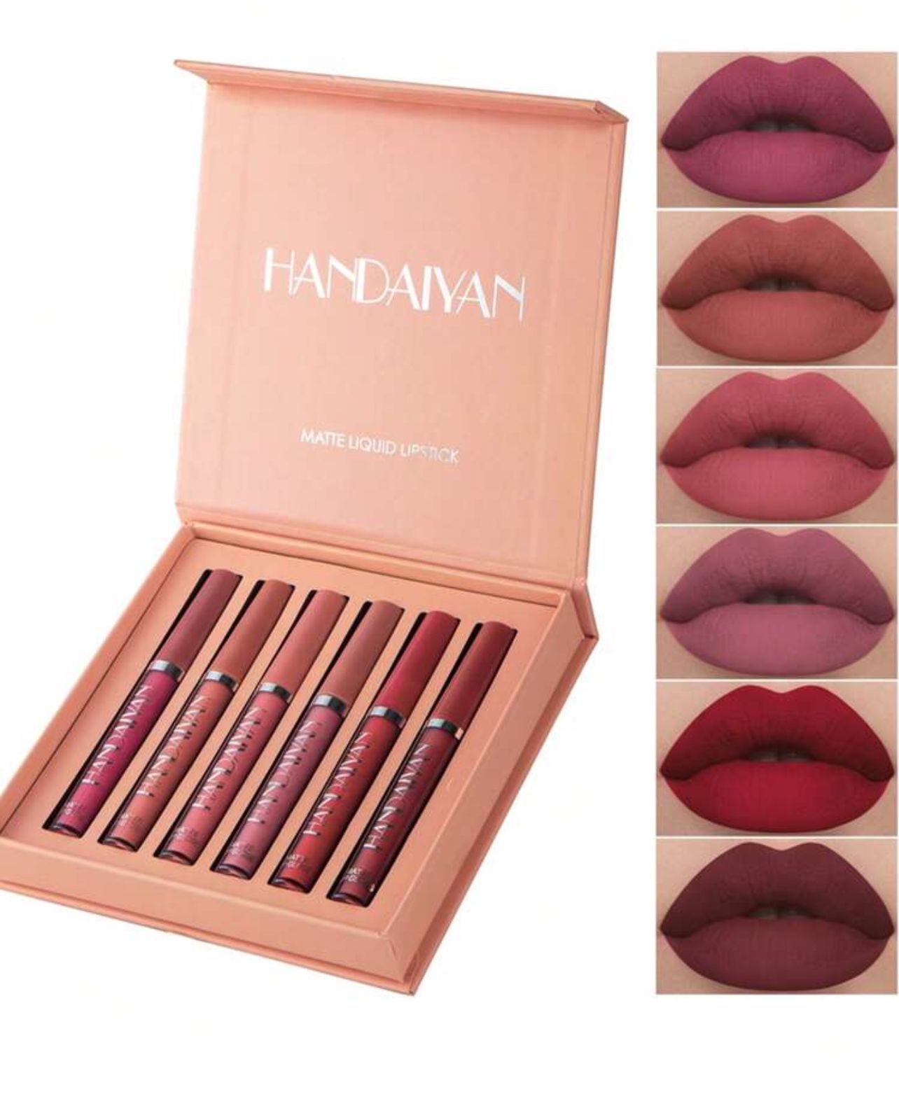 مجموعة أحمر شفاه سائل من A Handaiyan