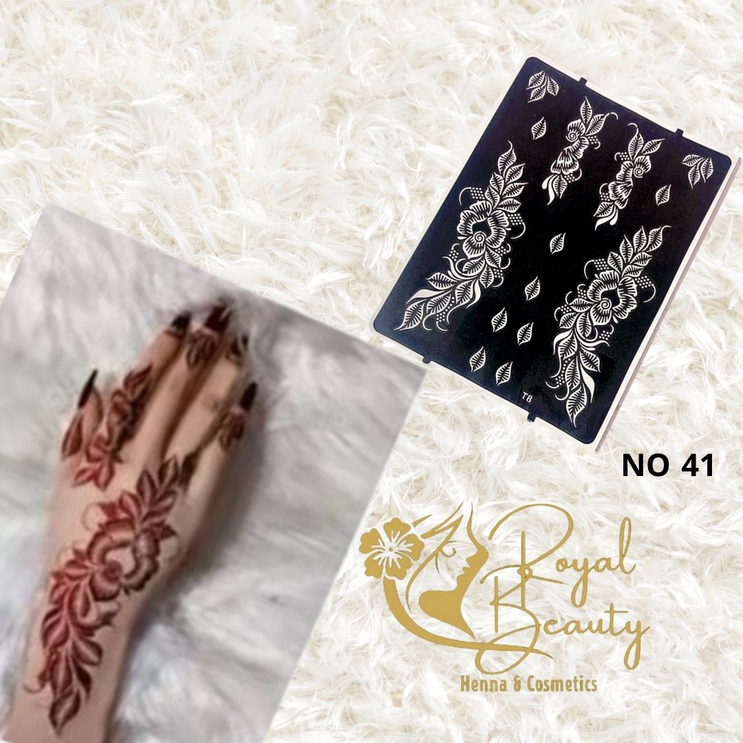 استيكر تعبئه حنا من مريم بيوتى لليدين رقم 41