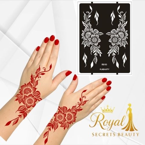 استيكر تعبئه حنا من مريم بيوتى لليدين رقم 13