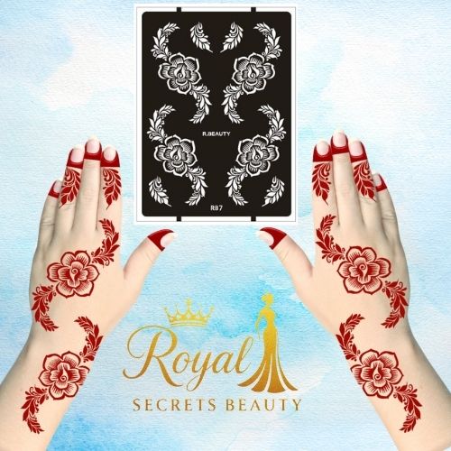 استيكر تعبئه حنا من مريم بيوتى لليدين رقم 14