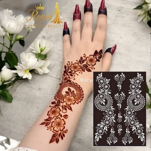 استيكر تعبئه حنا من مريم بيوتى لليدين رقم 55