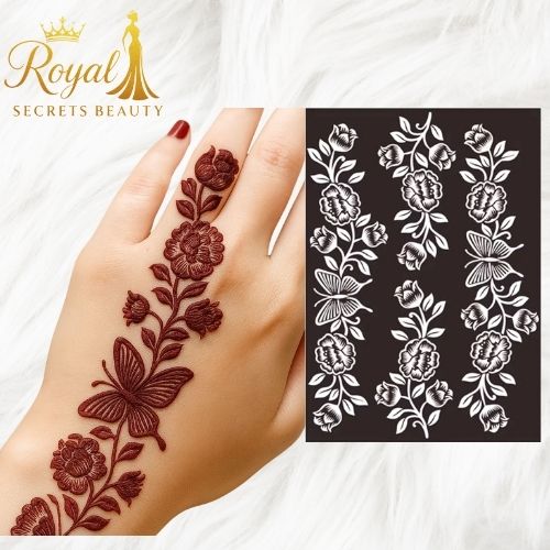 استيكر تعبئه حنا من مريم بيوتى لليدين رقم 56