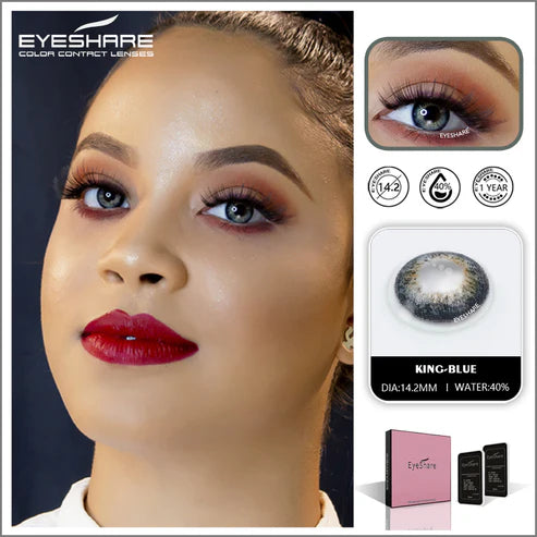 عدسات أي شير - جمال بلا حدود KING BLUE 47