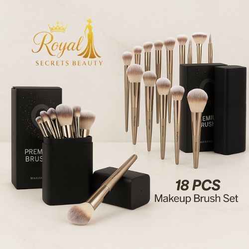 طقم فرش مكياج 18 قطعه من MAANGE احترافي Cod No 360