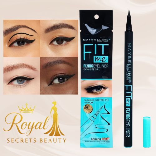 آيلاينر فيت مي من ميبيلين – مقاوم للماء برأس رفيعة لرسم مثالي يدوم 24 ساعة