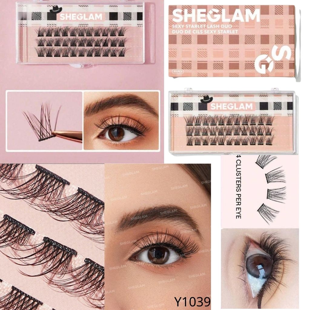 مجموعة رموش فردية سكسى ستارليت من من شيقلام Y1039