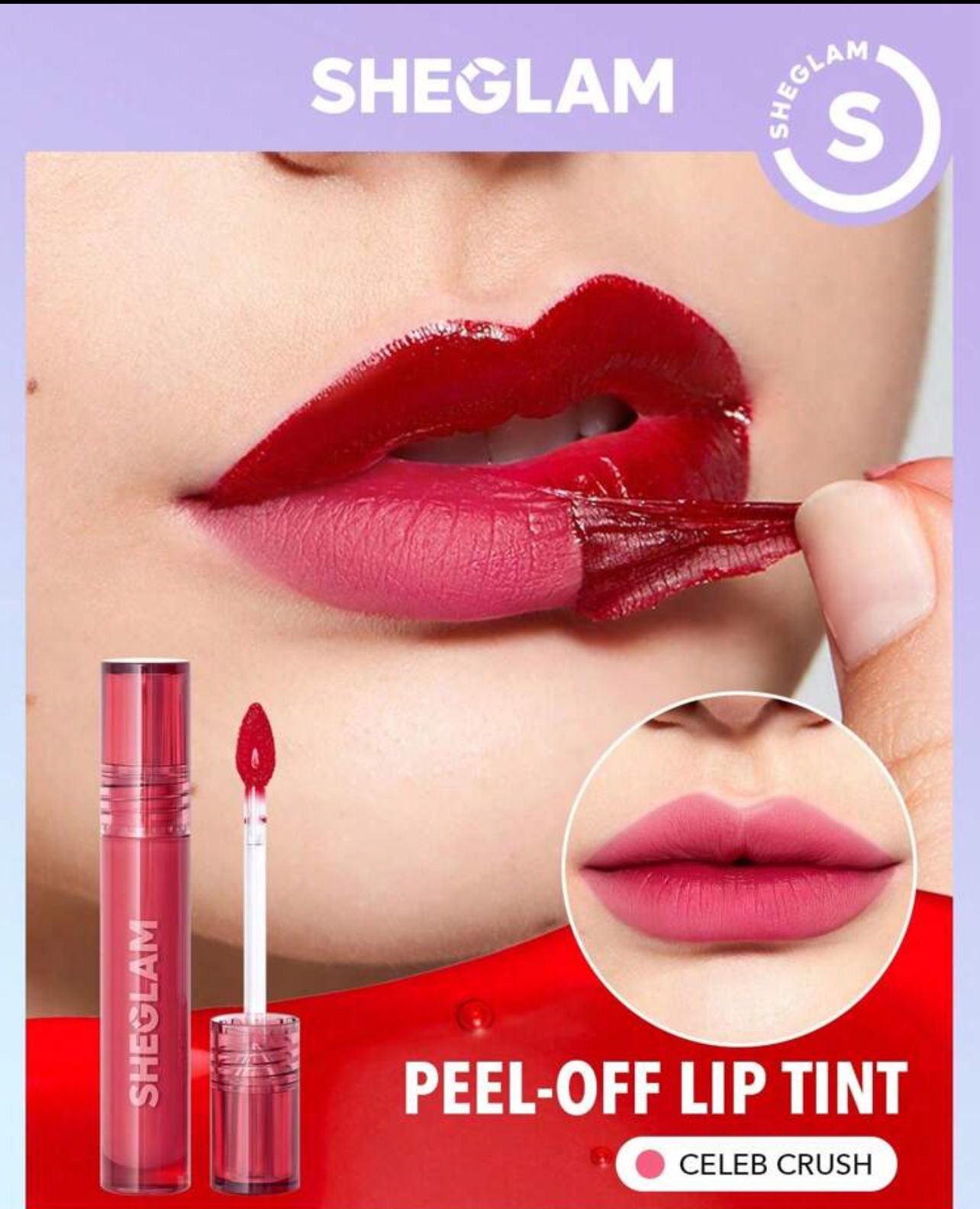 ليب تنت شيجلام القابل للتقشير CELEB CRUSH