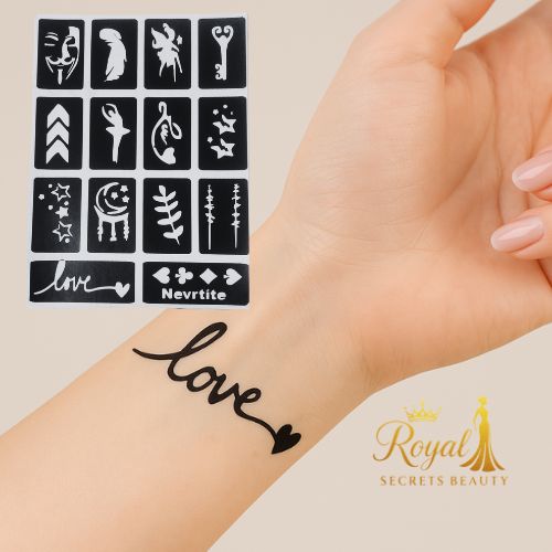 استنسل تاتو مؤقت رقم T 10