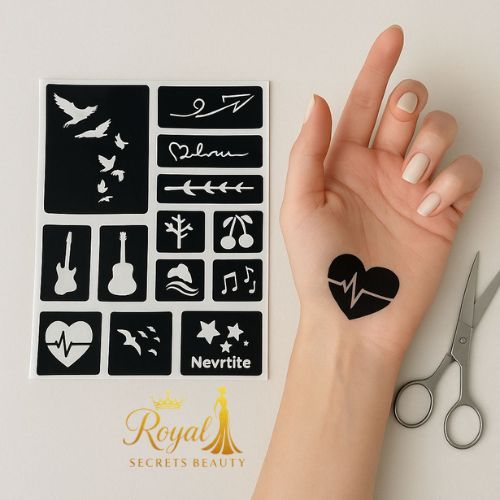 استنسل تاتو مؤقت رقم T 3