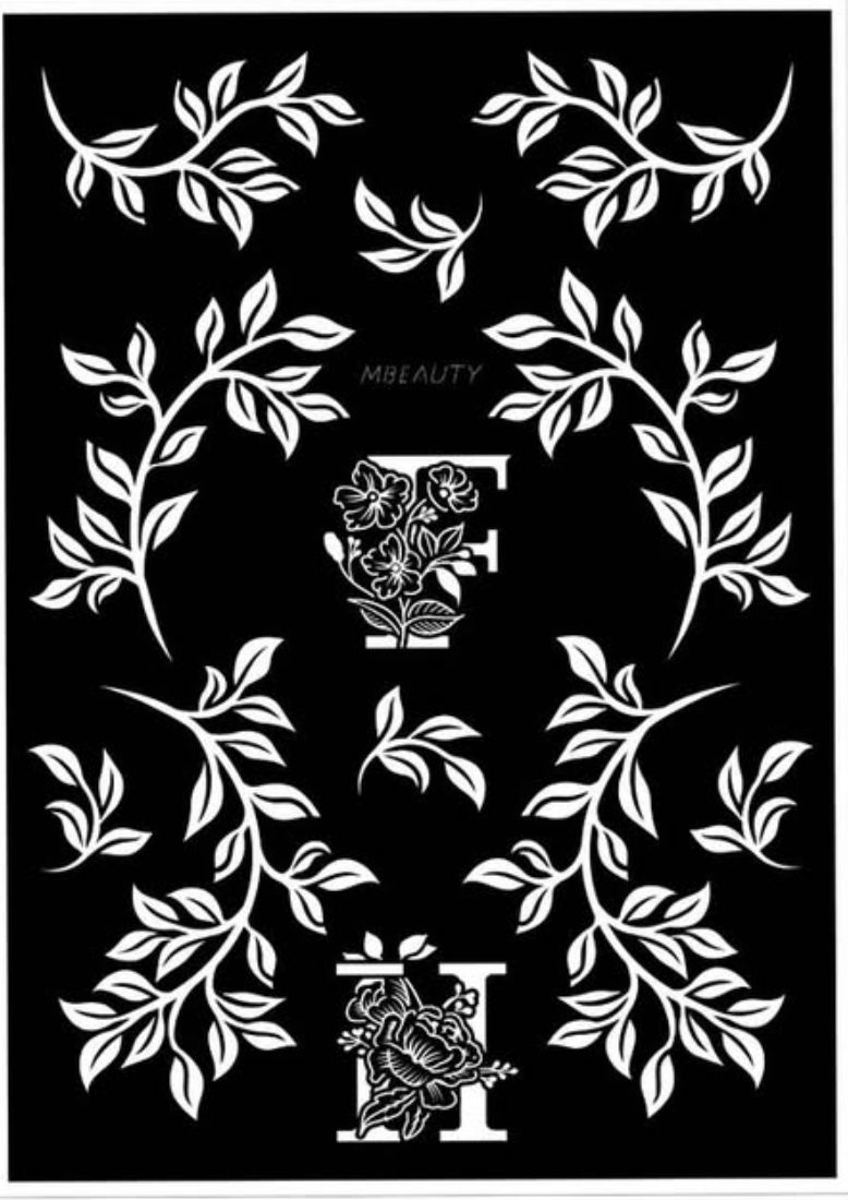 استيكر تعبئه حنا من مريم بيوتى لليدين رقم 2