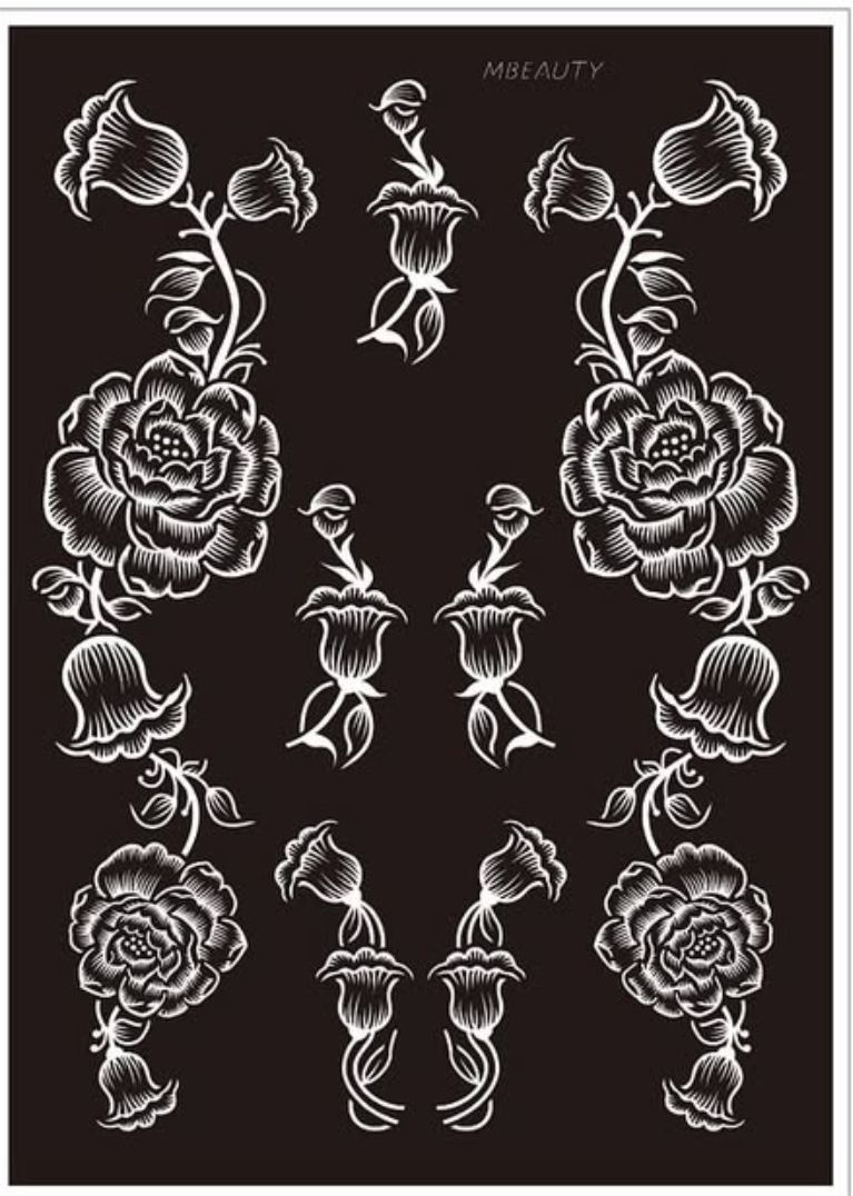 استيكر تعبئه حنا من مريم بيوتى لليدين رقم 7