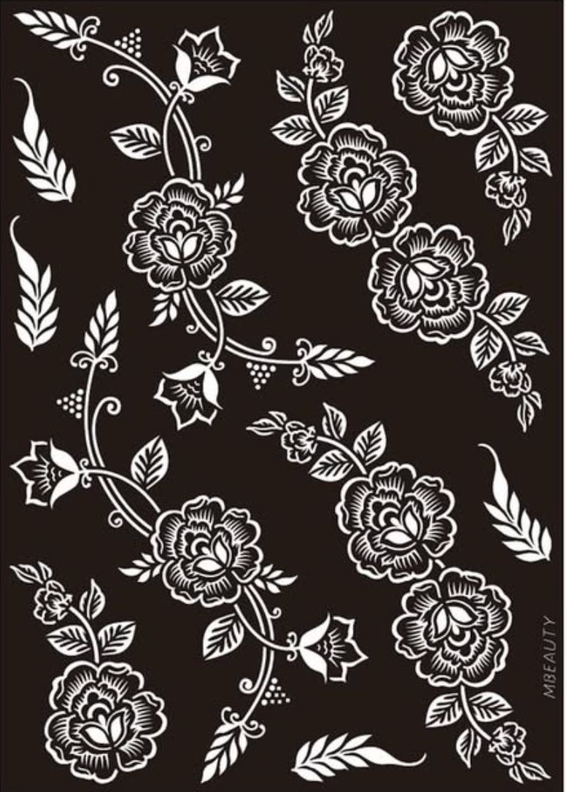 استيكر تعبئه حنا من مريم بيوتى لليدين رقم 49