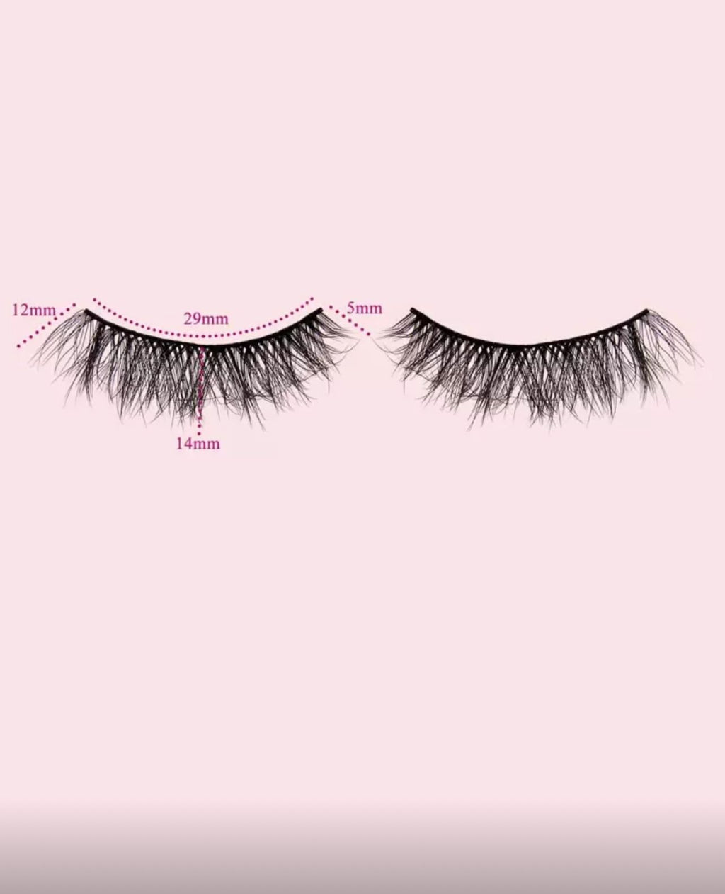 رموش شريطية فاخرة من PinkyWinky – 10 أزواج من الفرو الصناعي الكثيف لإطلالة جذابة Y1055