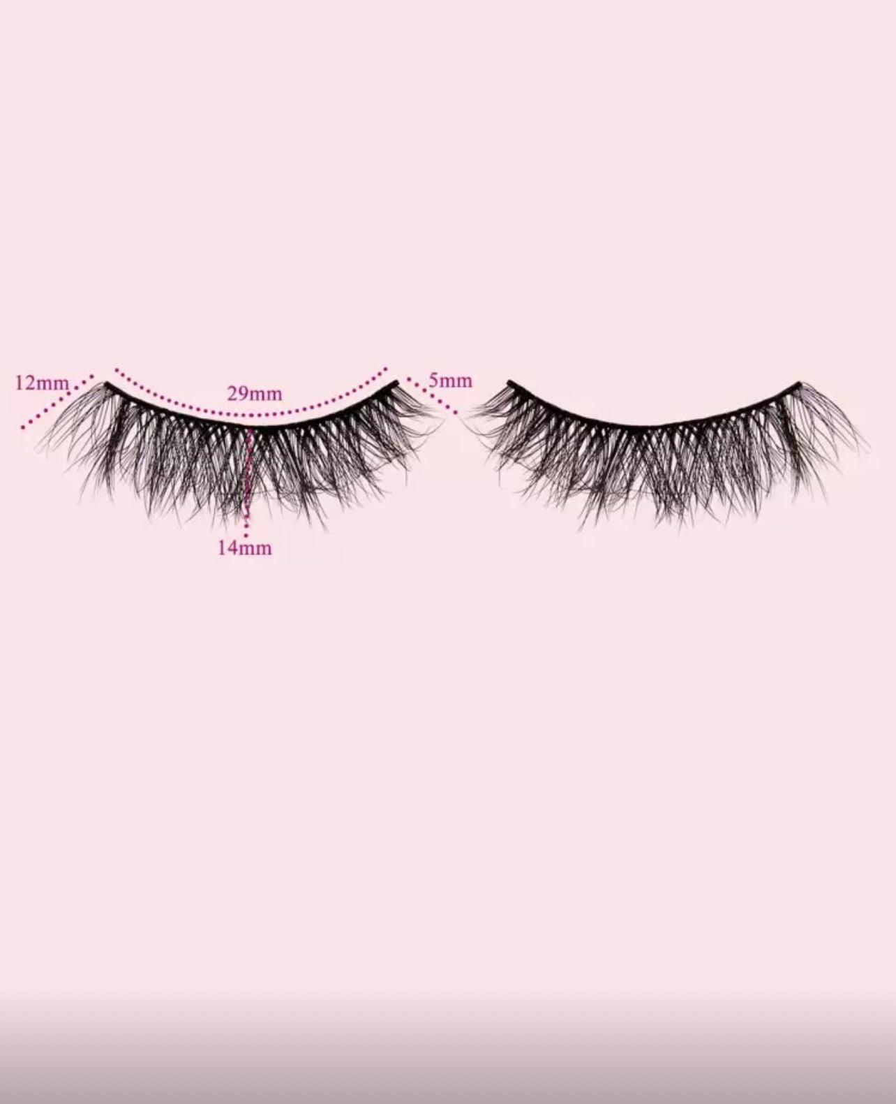 رموش شريطية فاخرة من PinkyWinky – 10 أزواج من الفرو الصناعي الكثيف لإطلالة جذابة Y1055