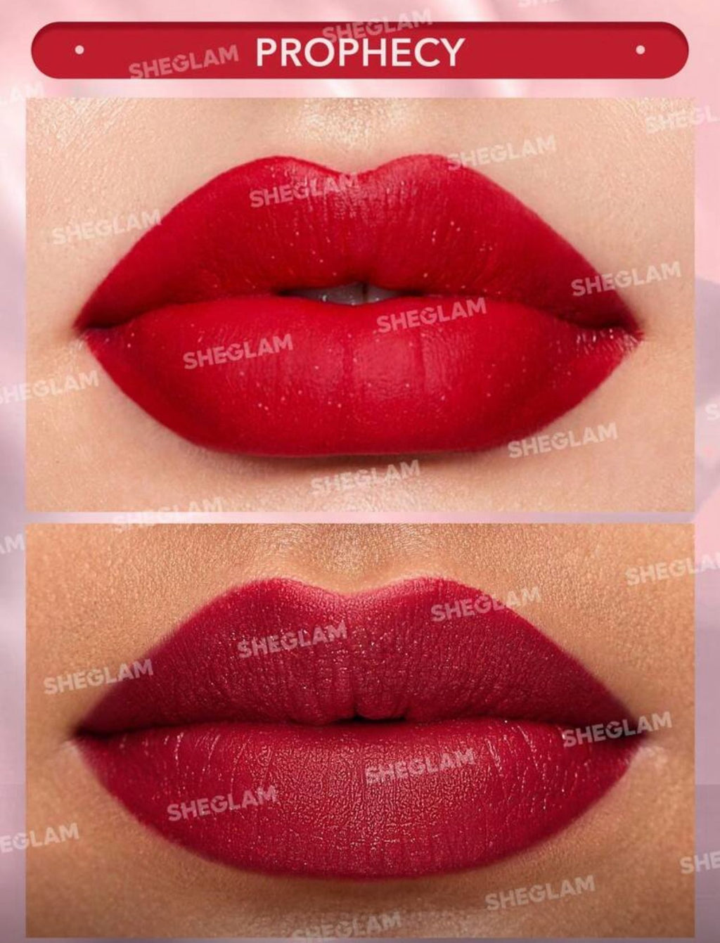 أحمر شفاه مخملي فاخر من  شيقلام   – لون Prophecy