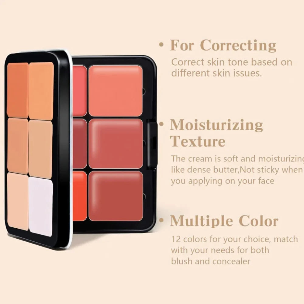 باليت روز بيري كونتور وبلاشر كريمي