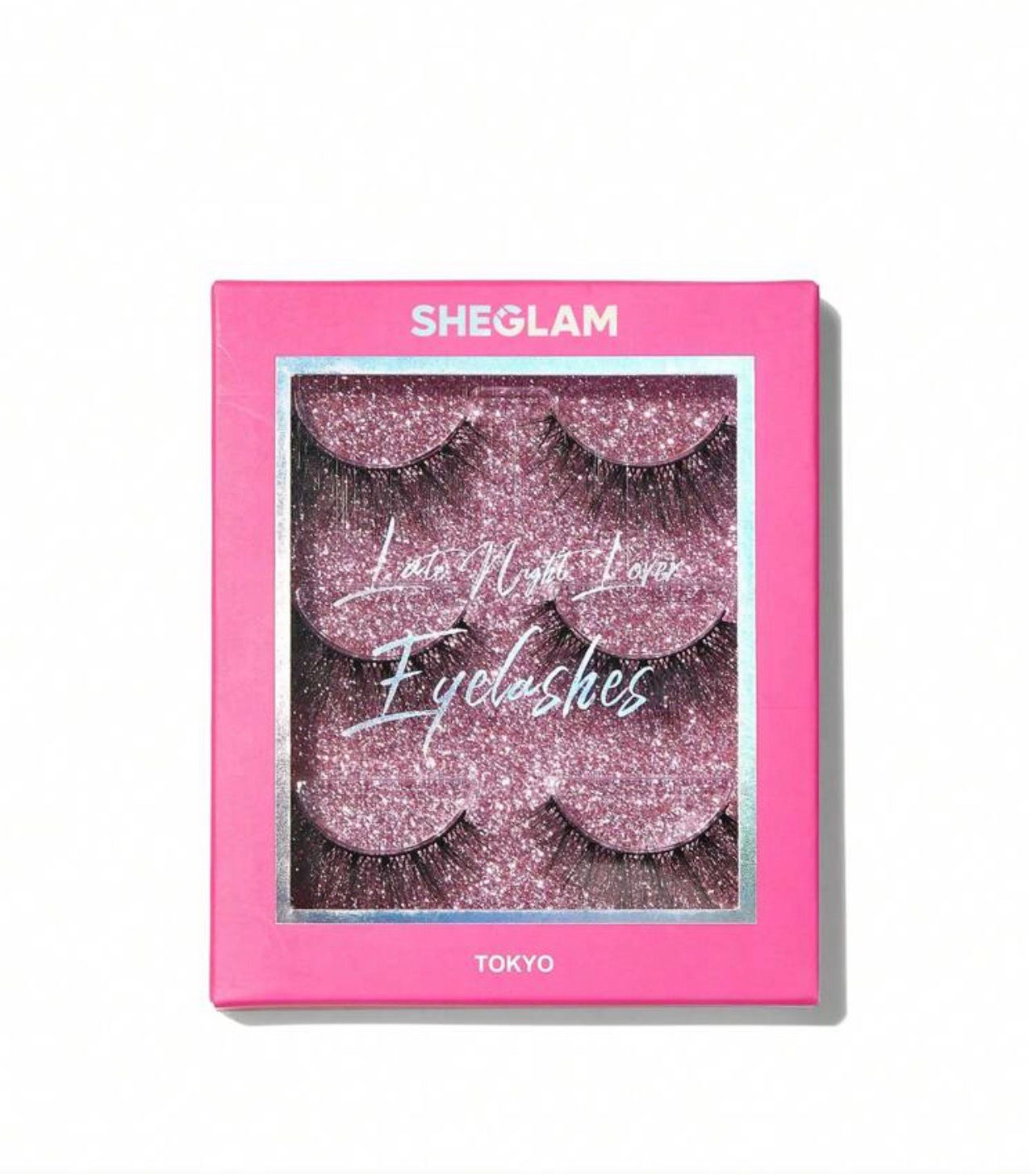 رموش SHEGLAM Late Night Lover  طوكيو، 3 أزواج خفيفة ومريحة لإطلالة جذابة Y1059